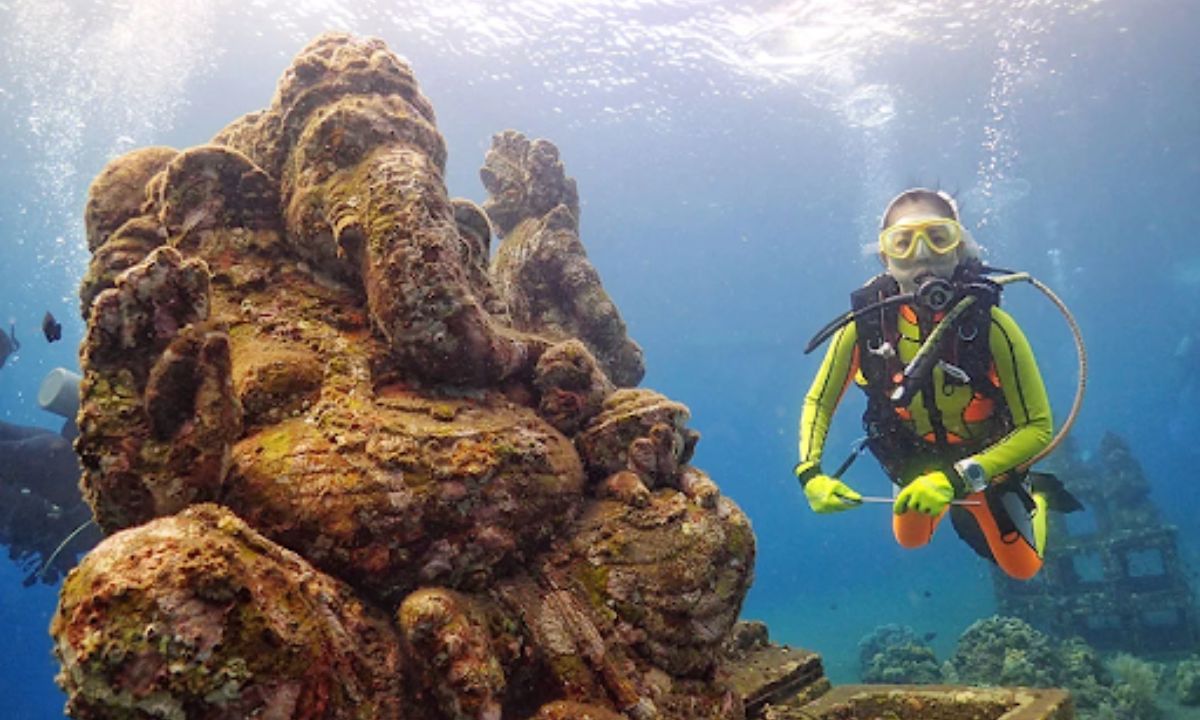 Bali Underwater Temples