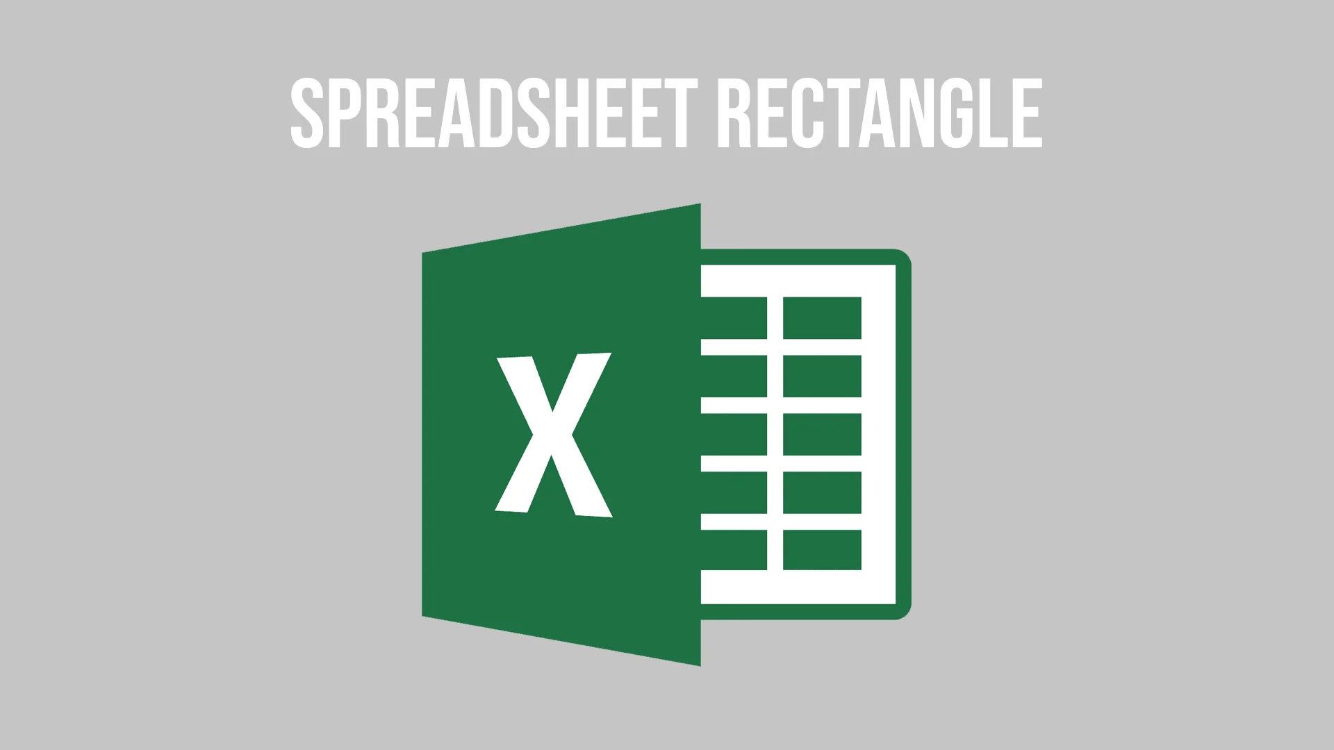 Spreadsheet Rectangle