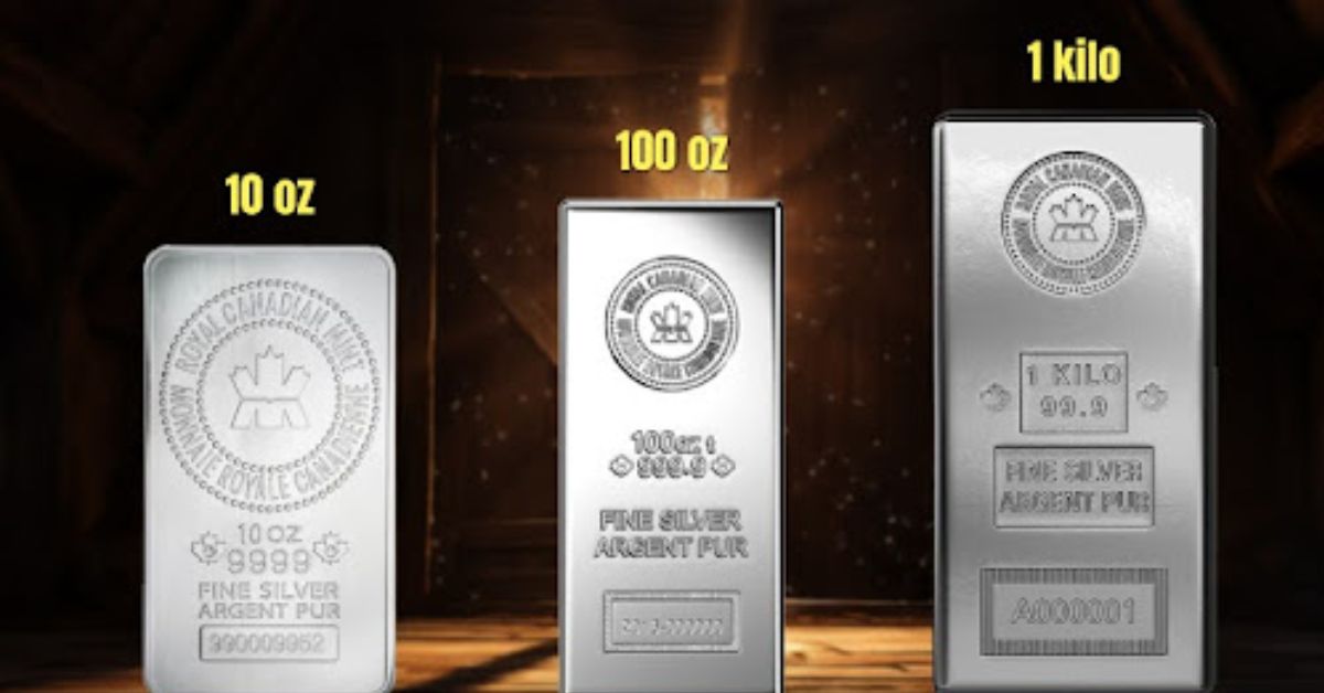 Royal Canadian Mint Silver Bars