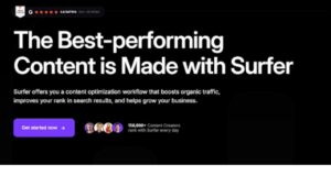 SurferSEO: Best for SEO Content Creation 