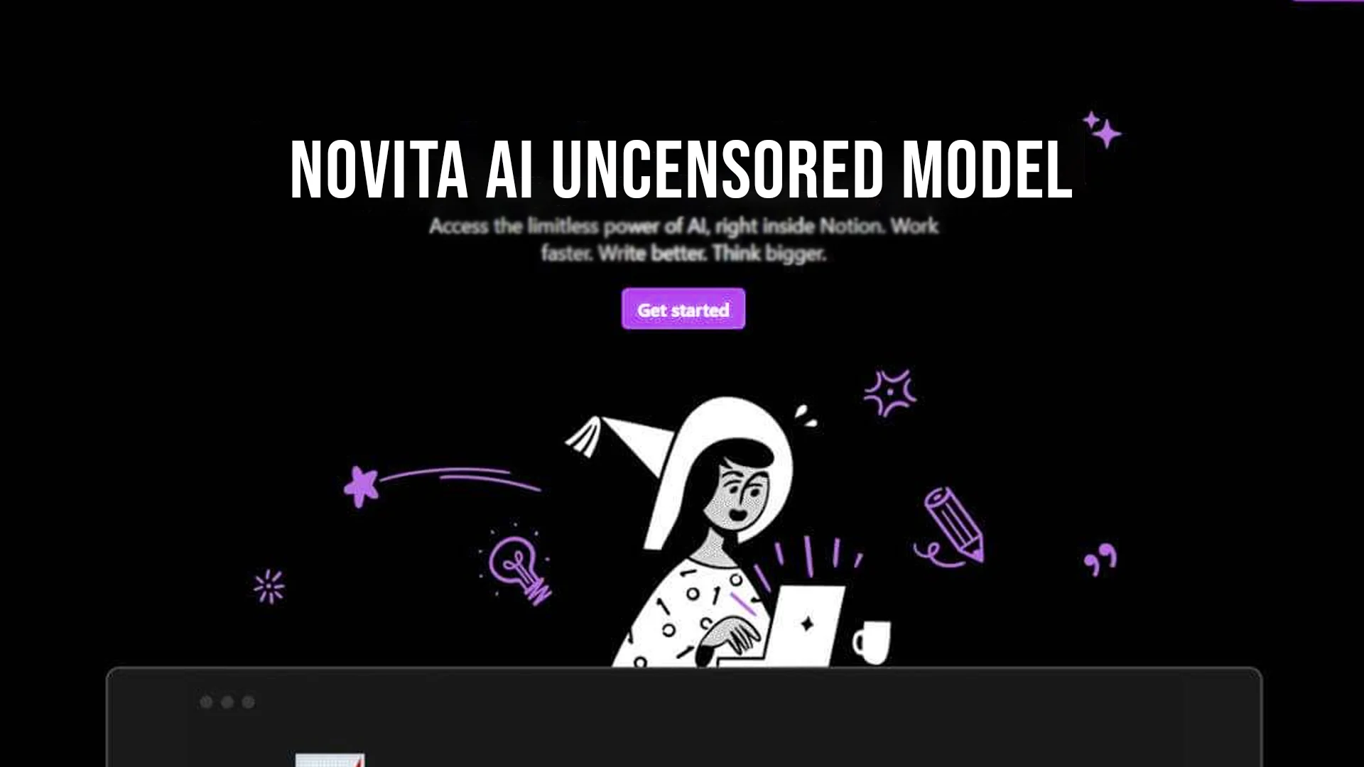 novita ai uncensored model