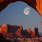 the canyon of the crescent moon