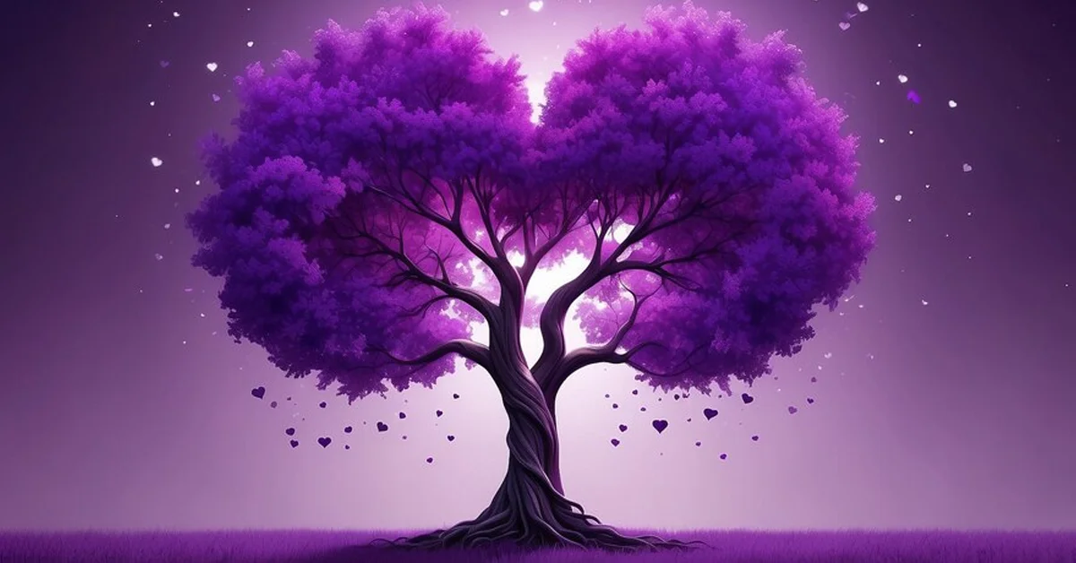 purple heart tree