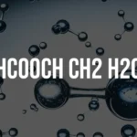 HCOOCH CH2 H2O