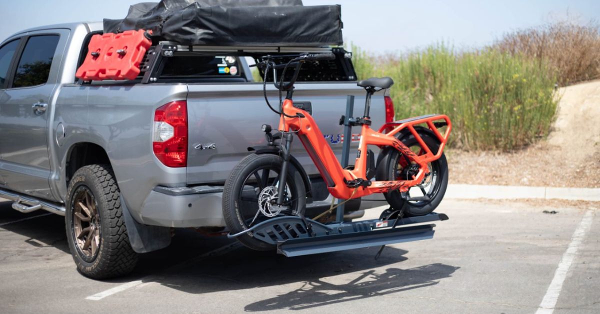 E-Bike When Hitch Racked