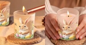 Custom Frosted Jar Scented Candle with Lid (6oz) - Print on Demand Fulfillment