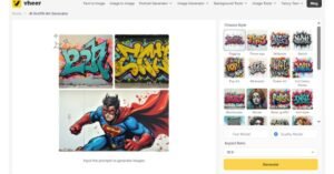 How Does Vheer AI Graffiti Art Generator Work