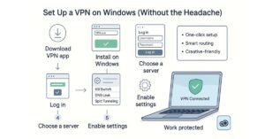 How a VPN for Windows Supports Creative Flow