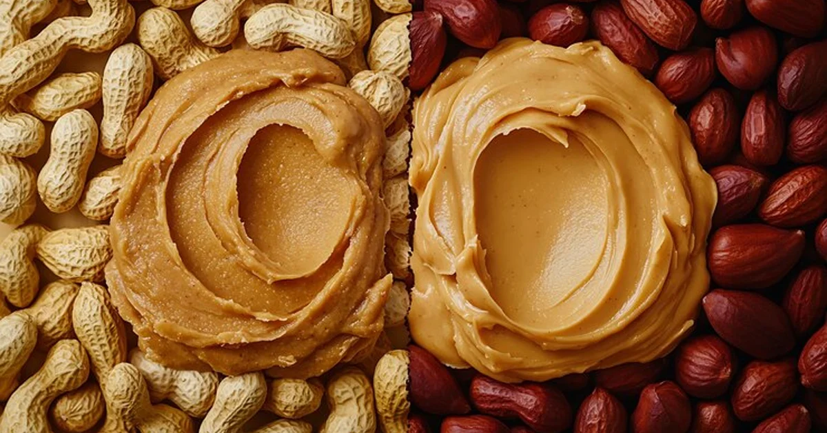 peanut vs almond butter