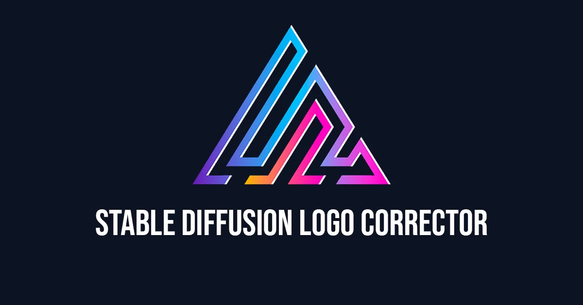 stable diffusion logo corrector
