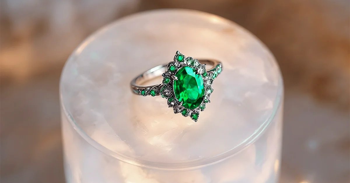 emerald engagement rings