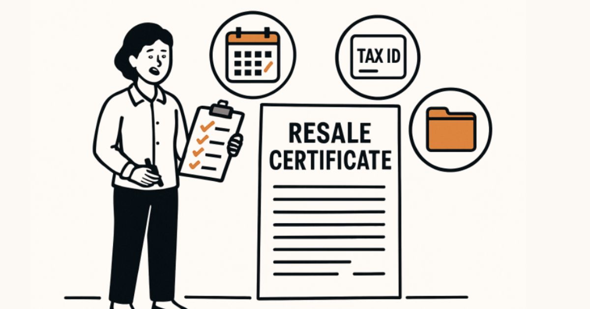 Resale Certificate